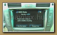 Lexus HDD navigci
